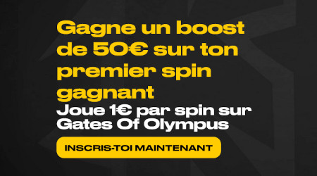 Gates of Olympus sur bwin Casino (50 euros boost)