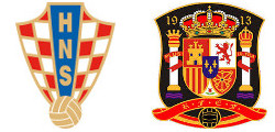 Croatie x Espagne