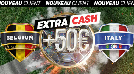 Belgique x Italie : Gagnez 50 euros si un  but est marqué avec Ladbrokes