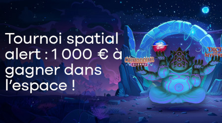 Tournoi Spatial Alert : 1.000 € à gagner sur Oria Casino