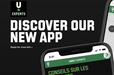 U-Experts : Unibet Expert, l'application d'Unibet.be