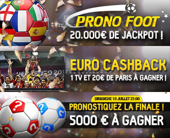 Des promotions exceptionnelles pour l'Euro 2016 sur betFirst